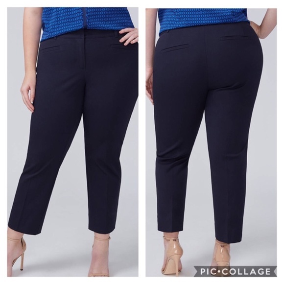 Lane Bryant Pants - Lane Bryant Navy Allie Skinny Ankle Pant NWT Size 24